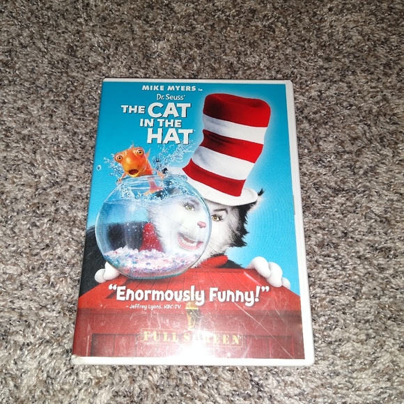 Live Action "Cat in the Hat" Movie DVD - Picture 1 of 3